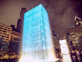 Crown Fountain Structural Glass Solutions